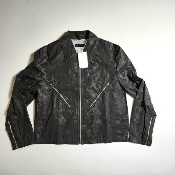 Helmut Lang Other - Helmut Lang Reflective Leopard Zip-Up Jacket Size Large MSRP $635 NWT